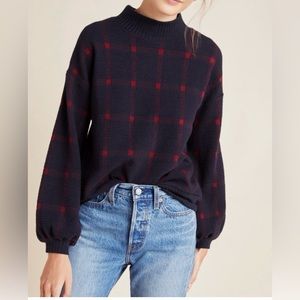 Anthropologie Porridge Balloon-Sleeved Sweater XS